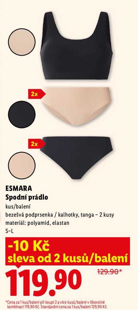 ESMARA Spodní prádlo