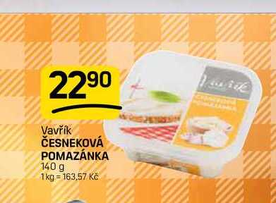 ČESNEKOVÁ POMAZÁNKA 140 g