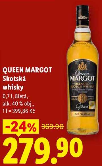 QUEEN MARGOT Skotská whisky, 0,7 1
