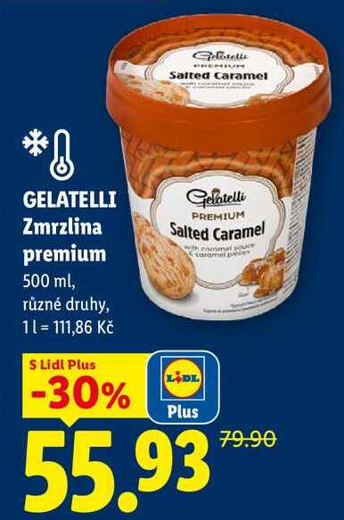 GELATELLI Zmrzlina premium, 500 ml