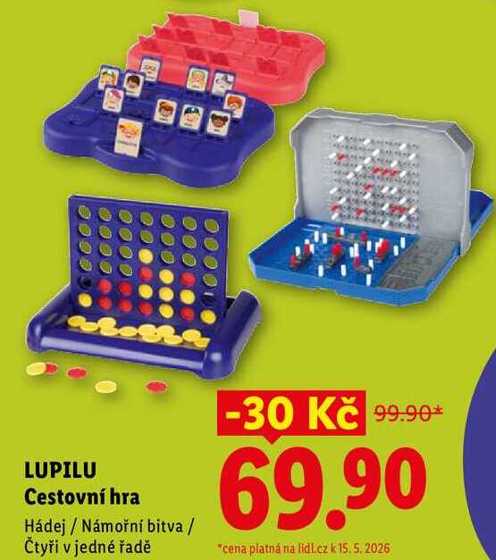 LUPILU Cestovní hra
