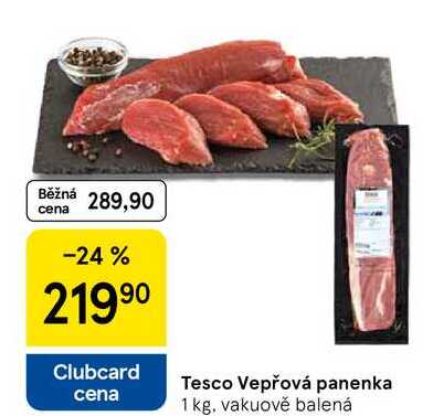 Tesco Vepřová panenka, 1 kg