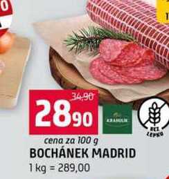BOCHÁNEK MADRID 100g