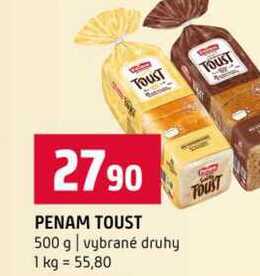 PENAM TOUST 500 g vybrané druhy 