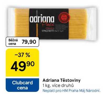 Adriana Těstoviny, 1 kg. více druhů 