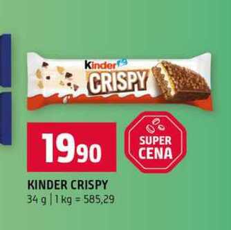KINDER CRISPY 34 g