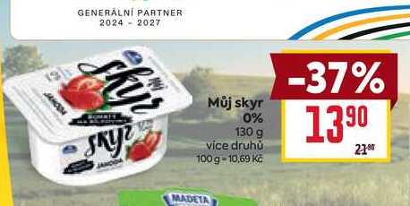 Můj skyr 0% 130 g