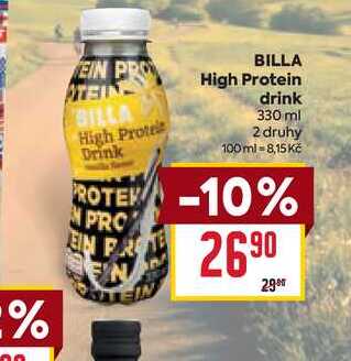 BILLA High Protein drink 330 ml