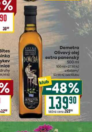 Demetra Olivový olej extra panenský 500 ml