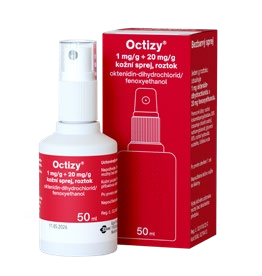 OCTIZY® 1 mg/g+20 mg/g kožní sprej