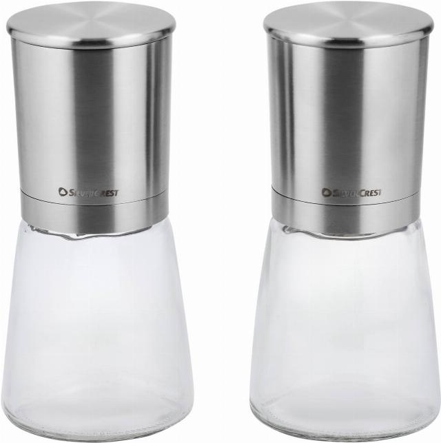 SILVERCREST Sada mlýnků na sůl a pepř objem: 145 ml