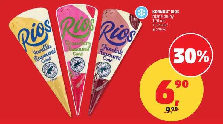 KORNOUT RIOS různé druhy, 120 ml 