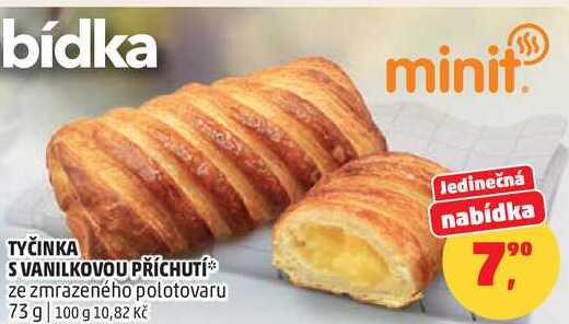 TYČINKA S VANILKOVOU PŘÍCHUTÍ, 73 g