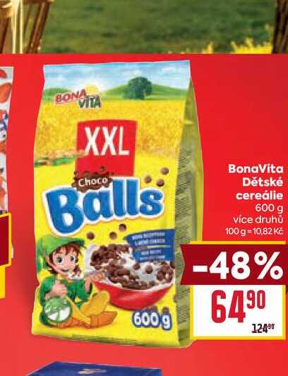 BonaVita Dětské cereálie 600 g 