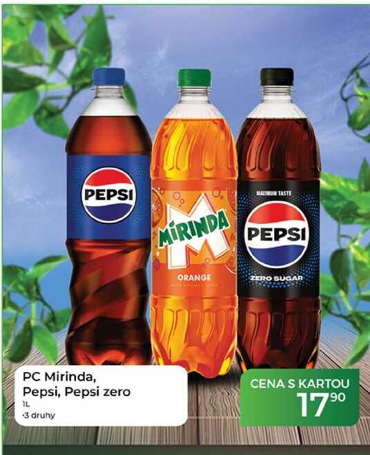 PC Mirinda, Pepsi, Pepsi zero 1 L