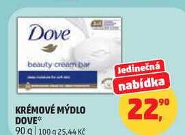 KRÉMOVÉ MÝDLO DOVE, 90 g
