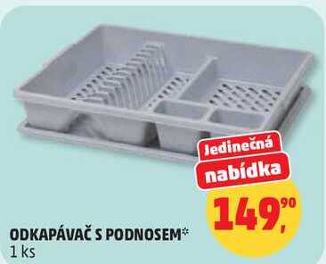ODKAPÁVAČ S PODNOSEM, 1 ks