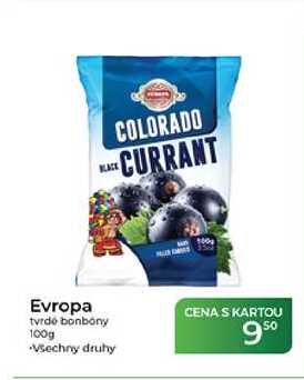 Evropa tvrdé bonbony 100g