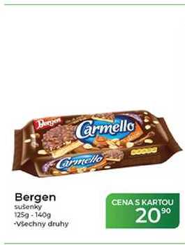 Bergen sušenky 125g-140g