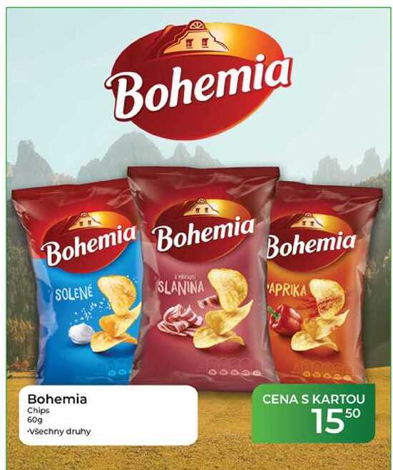 Bohemia Chips 60g