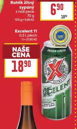 Excelent 11 0,51, plech