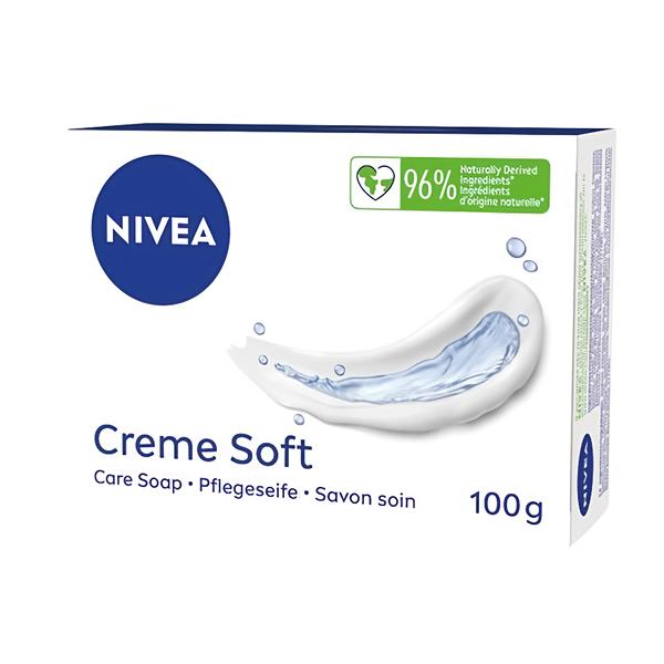 Nivea Creme Soft pečující krémové mýdlo