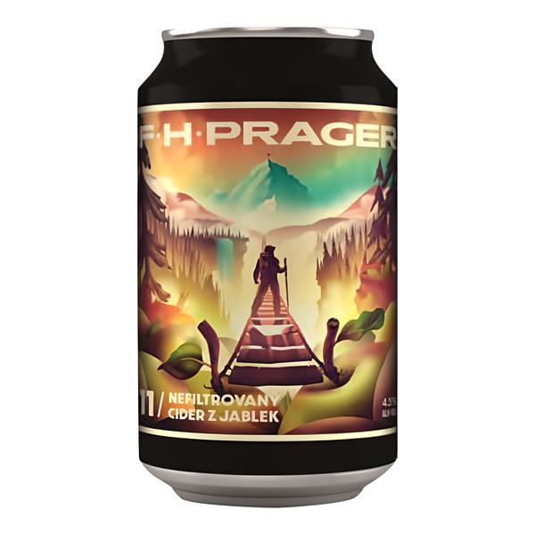 F.H.Prager Cider 11 nefiltrovaný, plech