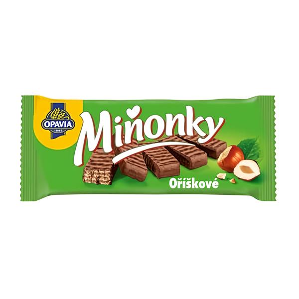 Opavia Miňonky Oříškové oplatky