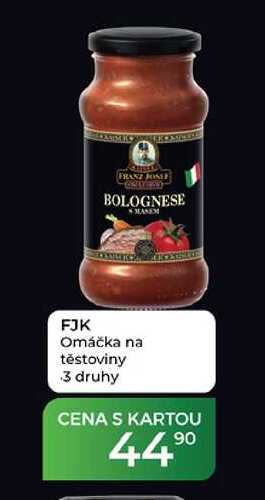 FJK Omáčka na těstoviny