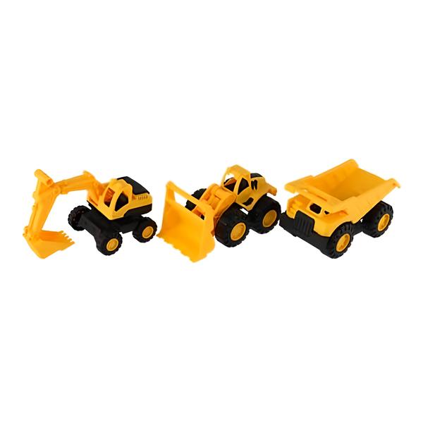 Teddies Auto stavební, na volný chod, 12 cm