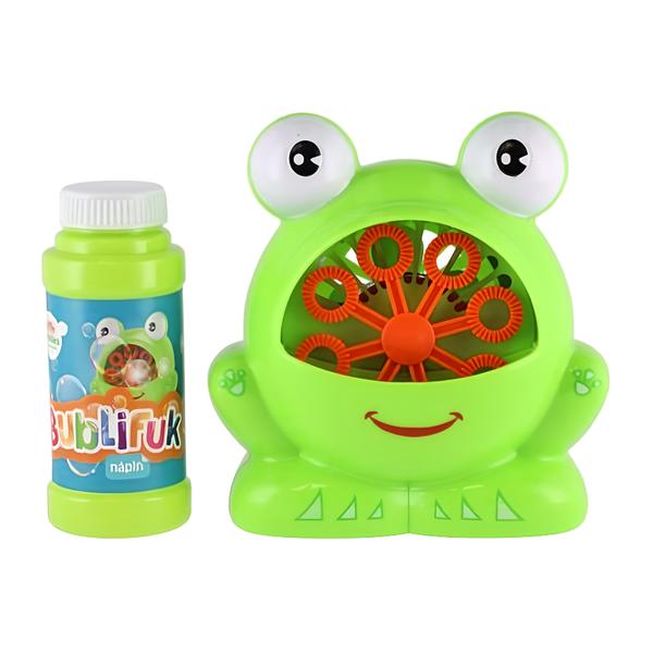 Teddies Bublifuk stroj žába