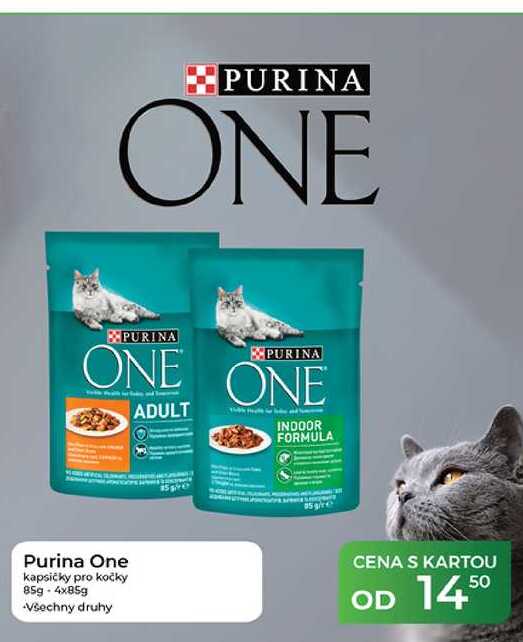 Purina One kapsičky pro kočky 85g 4x85g 
