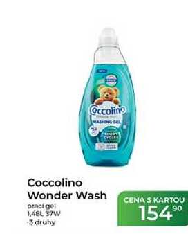 Coccolino Wonder Wash prací gel 1,48L 37W 