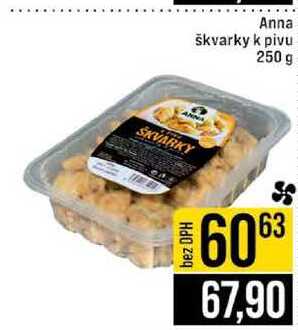 Anna škvarky k pivu 250 g