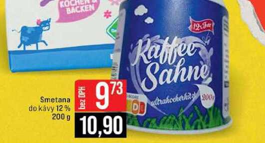 Smetana do kávy 12% 200 g