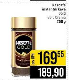 Nescafé instantni káva Gold Gold Crema 200 g