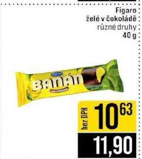 Figaro želé v čokoládě různé druhy 40 g 