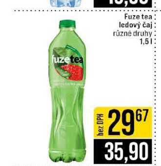 Fuze tea ledový čaj různé druhy 1,5l