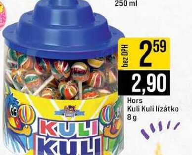 Hors Kuli Kuli lízátko 8g 