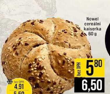 Nowel cereální kaiserka 60 g