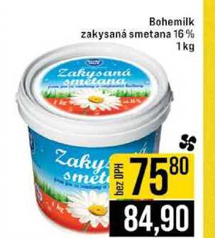 Bohemilk zakysaná smetana 16% 1kg 