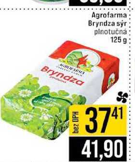 Agrofarma Bryndza sýr plnotučná 125 g