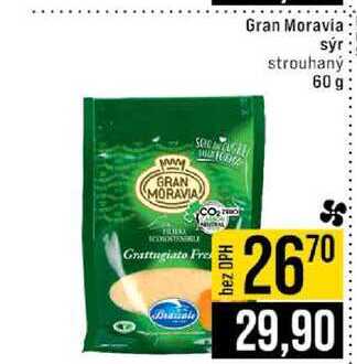 Gran Moravia sýr strouhaný 60 g