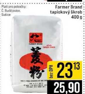 Farmer Brand tapiokový škrob 400 g 