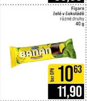 Figaro želé v čokoládě různé druhy 40 g