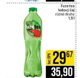 Fuze tea fuzetea ledový čaj různé druhy 1,5l
