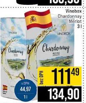 Vinobox Chardonnay Merlot 3l