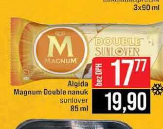 Algida Magnum Double nanuk sunlover 85 ml 
