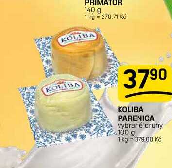 KOLIBA PARENICA vybrané druhy 100 g