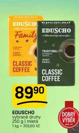 EDUSCHO vybrané druhy 250 g | mletá